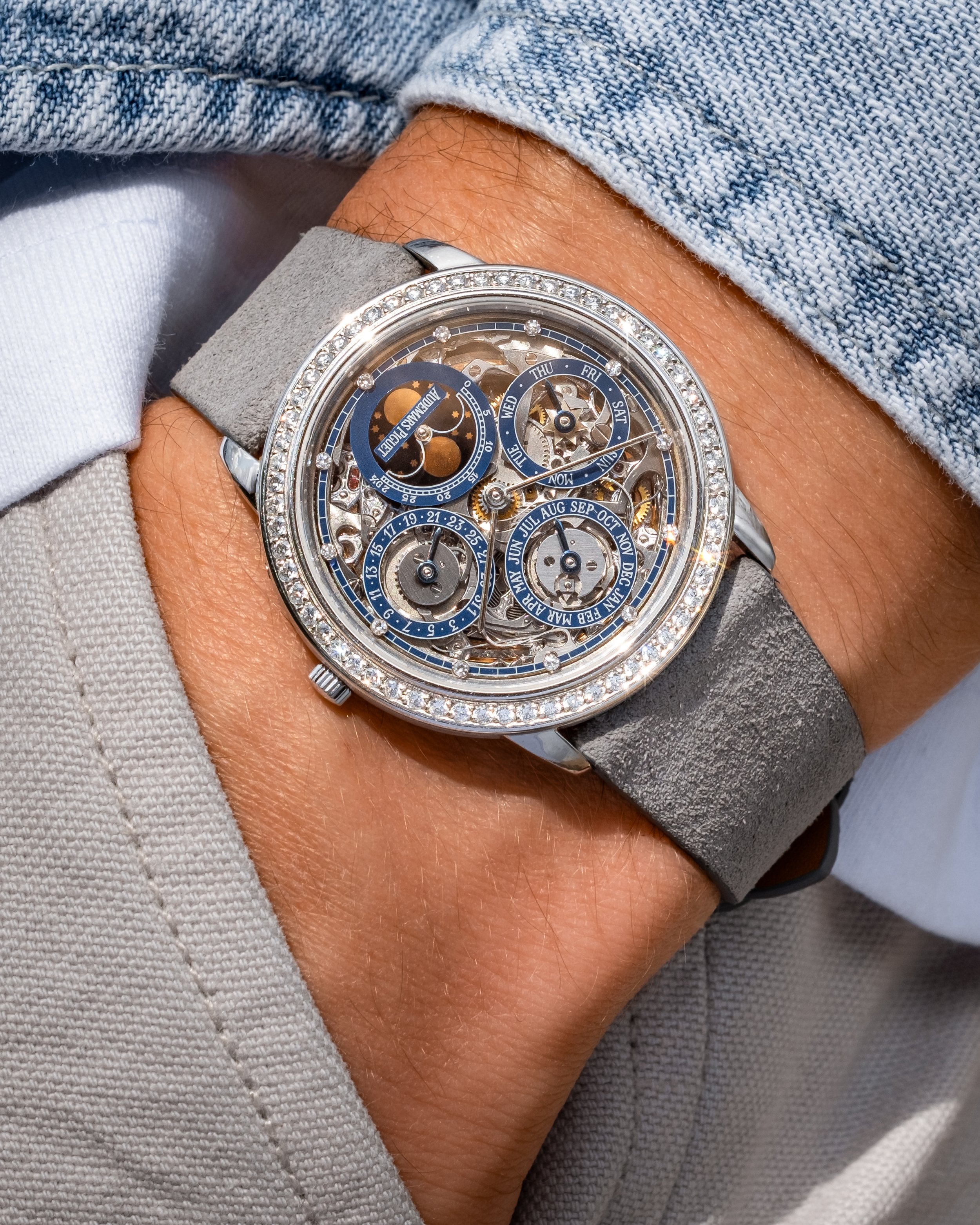 1993 Audemars Piguet Quantième Perpétuel 25670 Platinum with